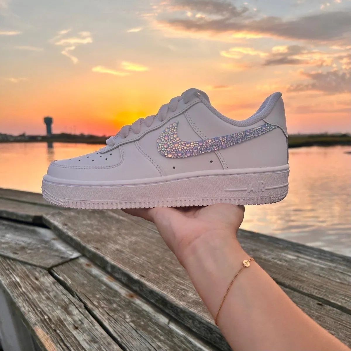 Luxury Bridal Sneakers – Crystal Embellished Wedding Shoes