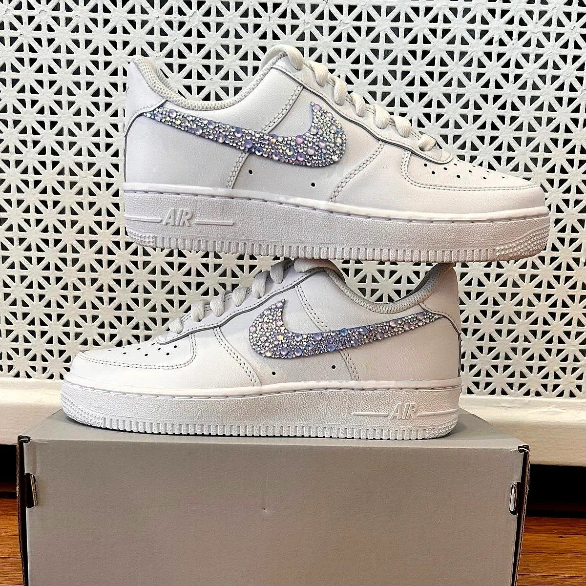 Luxury Bridal Sneakers – Crystal Embellished Wedding Shoes